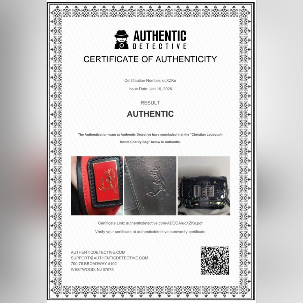 Christian Louboutin Sweet Charity Mini Crossbody Bag - Picture 14 of 14